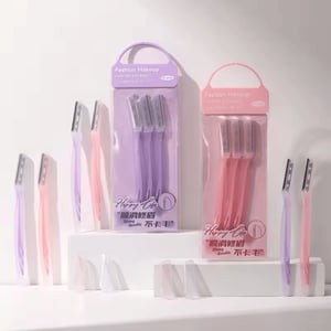 LMLTOP Women Harrow Knife Set 3pcs - Pink
