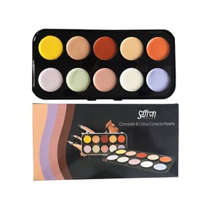 Saffron Concealer & Color Corrector Palette