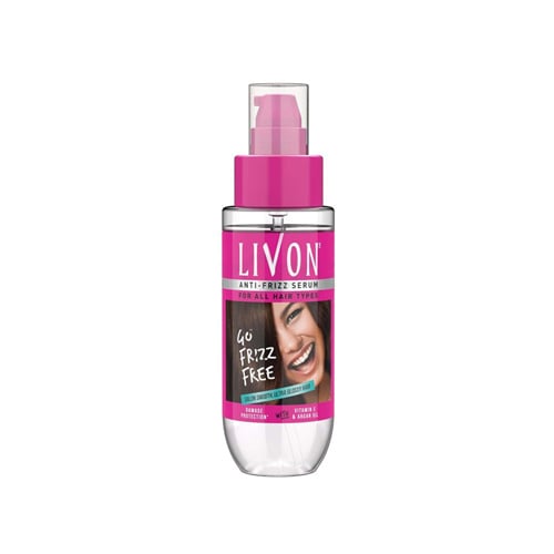 Livon Anti Frizz Hair Serum for All hair Type 45ml•