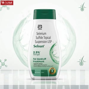 Selsun Selenium Sulfide Topical Suspension USP Shampoo 120ml •