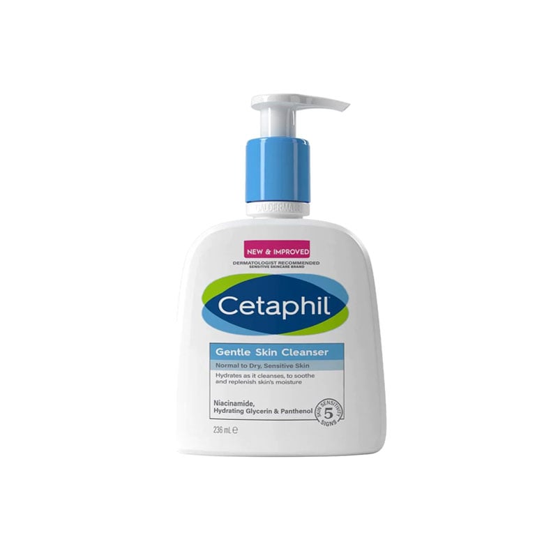 Cetaphil Gentle Skin Cleanser For Normal To Dry & Sensitive Skin 236ml