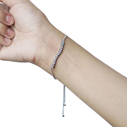 Light luxury Inlaid Bracelet for Women - 012