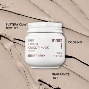 Innisfree Super Volcanic Pore Clay Mask 100ml •