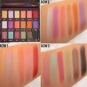 Makeup Revolution Coca Cola Eyeshadow Palette