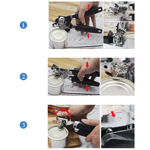 Stainless Steel Can & Bottle Opener