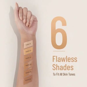 Swiss Beauty Airbrush Finish Full Coverage Foundation 30ml - 5 Caramel Beige
