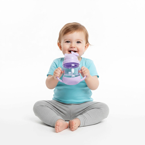 Premium Kids Water Bottle - Purple