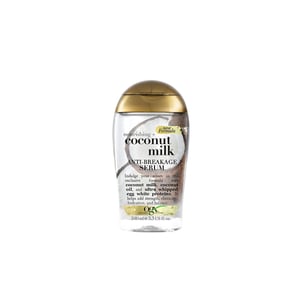 OGX Nourishing + Coconut Milk Anti-Breakage Serum 100ml •