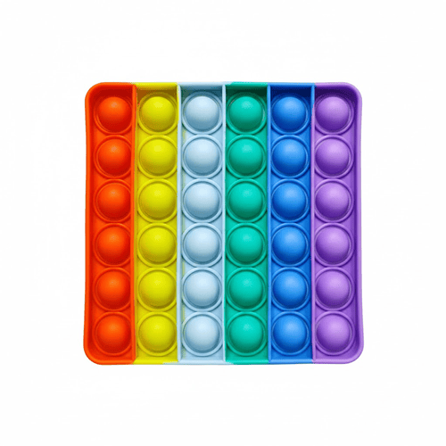 Silicone Pop-It Toy - Square