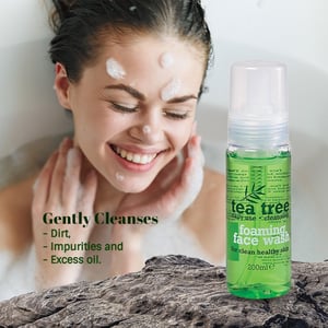 Xpel Tea Tree Foaming Face Wash 200ml •