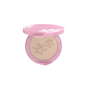 Lily Flawless Matt 3 Way Compact Powder 10g - Oat 002