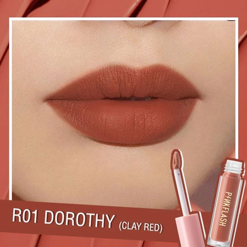 Pinkflash Lasting Matte Lip Cream 2.3g - R01 (PF - L01)