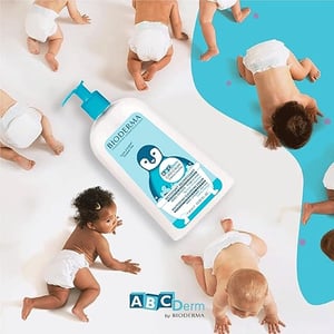 Bioderma ABCDerm Cold-Cream Nourishing Cleansing Cream for Baby 1L•