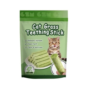 Cat Grass Teething Stick 6pcs Pack