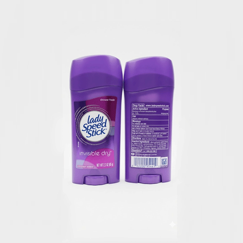 Lady Speed Stick Antiperspirant Deodorant Invisible Dry Shower Fresh 65g •