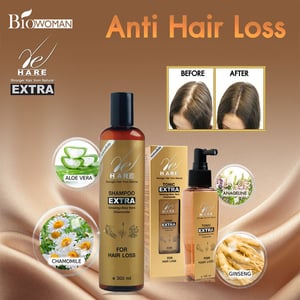 Biowoman Re Hare Shampoo Extra For Hair Loss 300ml•