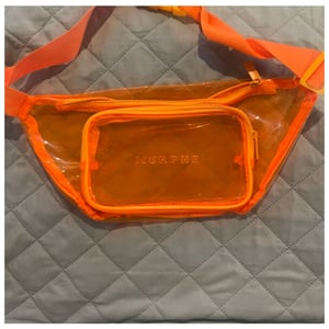 MORPHE Makeup Accessories Transparent Bag - Orange