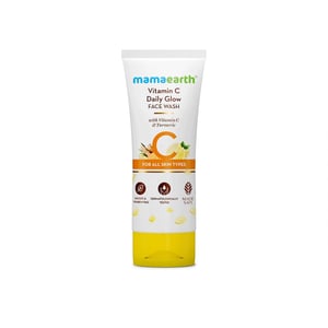 Mamaearth Vitamin C Face Wash With Vitamin C And Turmeric For Skin Illumination 100ml  •