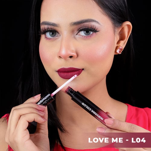 Nirvana Liquid Matte Lipstick - Love Me L04