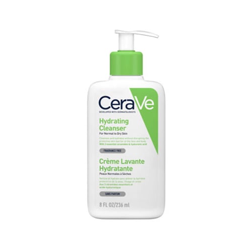 CeraVe Hydrating Cleanser For Normal To Dry Skin 236ml .