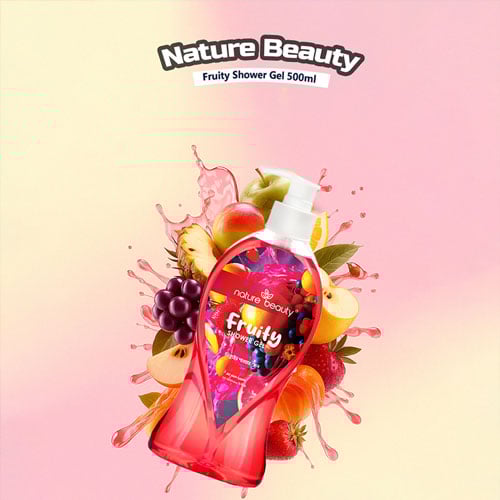Nature Beauty Fruity Shower Gel 500ml