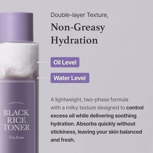 I'm from Black Rice Toner 30ml •