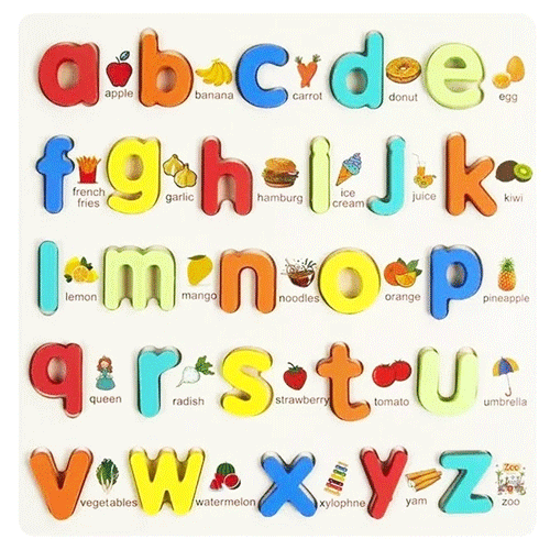 Wooden Jigsaw Puzzle - Alphabet