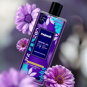 Panam Pulp Rain Shower Gel 250ml (Get 1 Free Loofah)