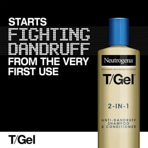 Neutrogena T/Gel 2-in-1 Anti-Dandruff Shampoo & Conditioner 150ml•