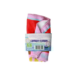 Bathtime Buddies Super Soft Character Facecloth for Babies - Red