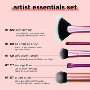 Real Techniques Artist Essentials Brush Set