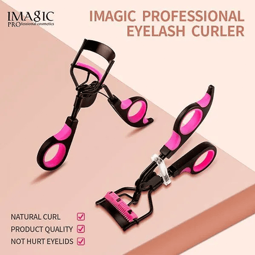 IMAGIC Eyelash Curler - Black & Pink