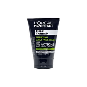 L'Oreal Paris Men Expert Pure Carbon Purifying Daily Face Wash with Purifying Carbon 100ml•