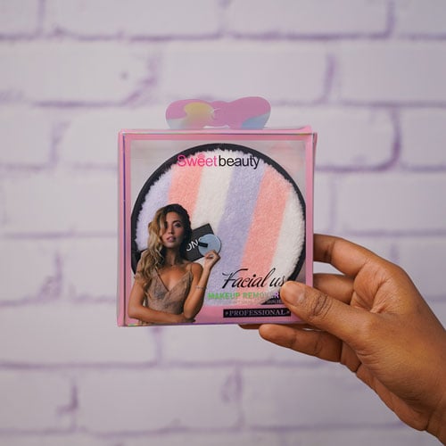 Sweet Beauty Facial Use Makeup Remover Pad - Multi-Color 3