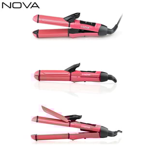 Nova Straight And Curl 2 In 1 Hair Beauty Set - NHC2009