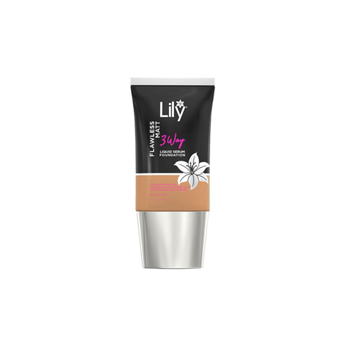 Lily Flawless Matt 3 Way Liquid Serum Foundation 30ml - Coconut
