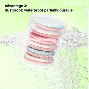 6pcs Multi-Color Mini Finger Puff Set Box