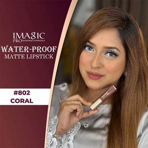 Imagic PROfessional Waterproof Matte Lipstick 4g - 802 Coral