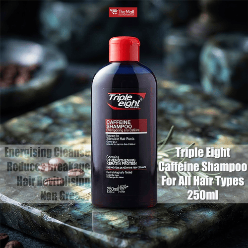 Triple Eight Caffeine Shampoo For All Hair Types 250ml