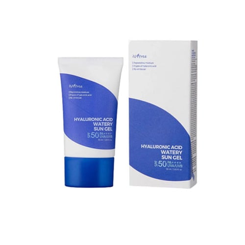 Isntree Hyaluronic Acid Watery Sun Gel 50ml - SPF50+ PA++++ •