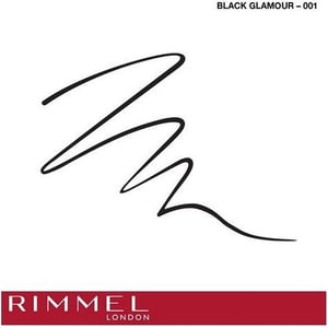 Rimmel Glam Eyes Professional Liquid Eyeliner 4ml - 001 Black Glamour