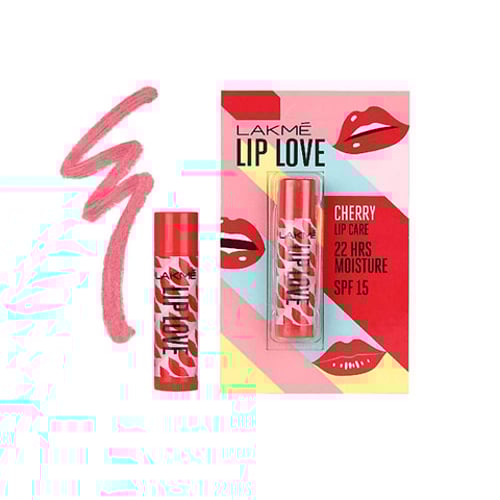 Lakme Lip Love Lip Care 4.5g - Cherry SPF15