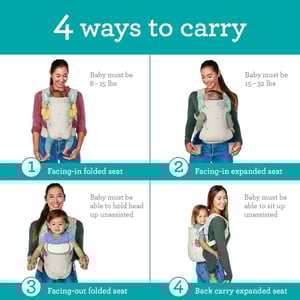 Infantino Flip 4-in-1 Nature & Nurture Convertible Carrier (0160)