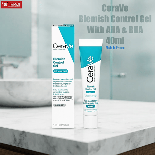 CeraVe Blemish Control Gel With AHA & BHA 40ml