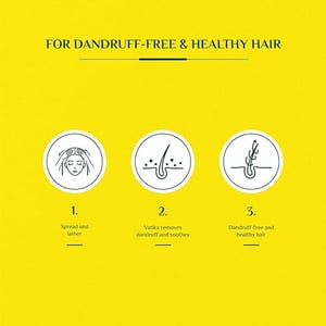 Dabur Vatika Naturals Lemon & Yoghurt Dandruff Guard Shampoo 1000ml•