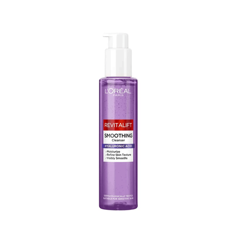 Loreal Paris Revitalift Smoothing Cleanser With Hyaluronic Acid 150ml •