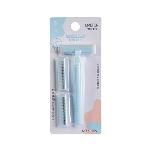 LMLTOP Trimming Razor With Extra 2 Blade - Sky Blue