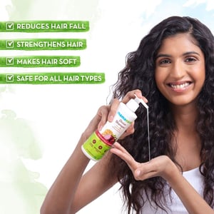 Mamaearth Onion Hair Fall Control Shampoo With Onion & Plant Keratin 250ml •