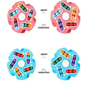 Fingertip Gyro Rubik's Cube - Carmine