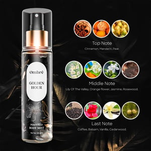 Ombre Perfumed Body Mist 120ml - Golden Hour